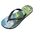 thumbnail image 2 of Unisex Comfort Flip Flops Summer Thong Sandals Non Slip Soles Flip Flop for Beach, Pool, and Daily Wear Summer Mountains XL, 2 of 8