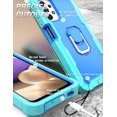 thumbnail image 4 of Case for Samsung A52 5G Case, Galaxy A52 Case, Allytech Slim Fit Rugged 3-Layer Shockproof Protection Hybrid Kickstand Phone Case Cover for Samsung Galaxy A52 5G[NOT for 4G], Green + Blue, 4 of 5