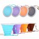 thumbnail image 1 of Taza de agua plegable de silicona Bober, taza plegable y extensible, taza de agua de viaje con tapa para viajes, senderismo, Camping Sincero Hogar, 1 of 6