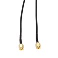 thumbnail image 3 of 3X 10M SmA Macho Una SmA Macho M-M Conector RF Coaxial Pigtail RG174 Cable de Extensión Oro, 3 of 8