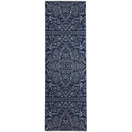 

Temblant Navy Kitchen Mat by Kavka Designs