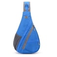 thumbnail image 1 of Sac à Dos Sling Hommes Femmes Sac d'Épaule Respirant Mode Léger Sac de Jour de Randonnée avec Trou d'Écouteurs Caché pour Randonnée Marche Voyage, 1 of 11