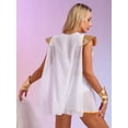 thumbnail image 5 of YiZYiF Women's Halloween Ancient Roman Empress Costume Greek God Toga Fancy Dress Mythology Cosplay White-A 3XL, 5 of 7