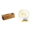 thumbnail image 1 of Estuche para pañuelos de escritorio,Caja de pañuelos faciales de papel retro de madera,Tapa para caja de pañuelos,porta servilletas de papel facial,Estatua de hoja,Estatua de hoja para, 1 of 8