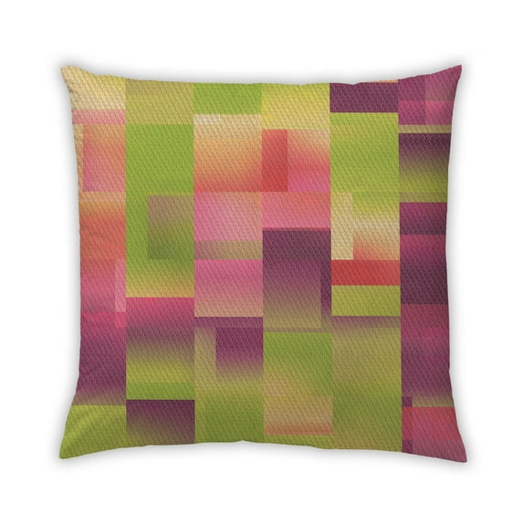 Ahgly Company Indoor Square Contemporary Throw Pillow, 18 inch by 18 inch