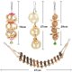 thumbnail image 3 of Hamaca colgante de madera para loros, pájaros, escaleras para trepar, perchas, accesorios para jaulas para mascotas, 3 of 5