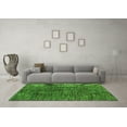 thumbnail image 3 of Ahgly Company Indoor Round Abstract Green Modern Area Rugs, 7' Round, 3 of 4