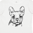thumbnail image 4 of Inktastic French Bulldog Portrait Boys or Girls Toddler T-Shirt, 4 of 5