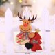 thumbnail image 1 of Adornos navideños de Feliz Año Nuevo 2023, regalo de Navidad de bricolaje, muñeco de nieve de Papá Noel, colgante de árbol, muñeco para colgar, decoraciones para Navidad, decoración del hogar, 1 of 5
