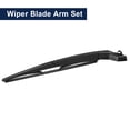 thumbnail image 3 of Unique Bargains 15inch Auto Rear Windshield Wiper Blade Arm Set for Volvo V70 2004 2005 2006 2007, 3 of 7