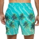 thumbnail image 4 of Kakii Men's Swim Trunks Hawaiian Bathing Mesh Lining Suit Swimsuits Beach Shorts with Pockets, 4 of 6