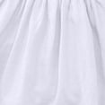 thumbnail image 4 of HOMADLES Girls Sleeveless Floral Dress, Girls Pleated Dress Spaghetti Strap Ruffled Tiered Midi Dresses Dailywear A-Line Dress White, 4 of 7