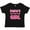 AB-Black, variant on Inktastic Papas Girl Granddaughter Girls Baby T-Shirt