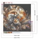 thumbnail image 2 of Pintura de diamante 5D DIY taladro redondo completo lindo zorro familia kit decoración del hogar 40x40cm, 2 of 9