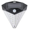 thumbnail image 1 of Lámpara solar LED para exteriores con 3 modos de iluminación, sensor de movimiento, IP65, impermeable, para pared de calle, para patio y acera., 1 of 14
