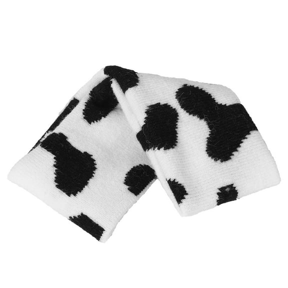 MLINS  Knit Girls Cow Headband Hair Accessories Decor Stripe Miss