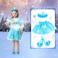 thumbnail image 4 of Set de zapatos de vestir tipo princesa HAMSILY con joyas para niñas de 3 a 6 años, 4 of 7