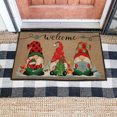 thumbnail image 1 of Mashaouyo Clearance 1PCS Christmas Decoration Doormat Farmhouse Doormat Slip Autumn Indoor Floor Mat Low Profile Entrance Rug Non Slip Visual Doorm, 1 of 4