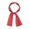 thumbnail image 1 of INSPIRE CHIC Mujeres encantadoras con lunares para bolso, banda para el cabello, bufandas para el cuello Rojo con lunares pequeños, 1 of 6