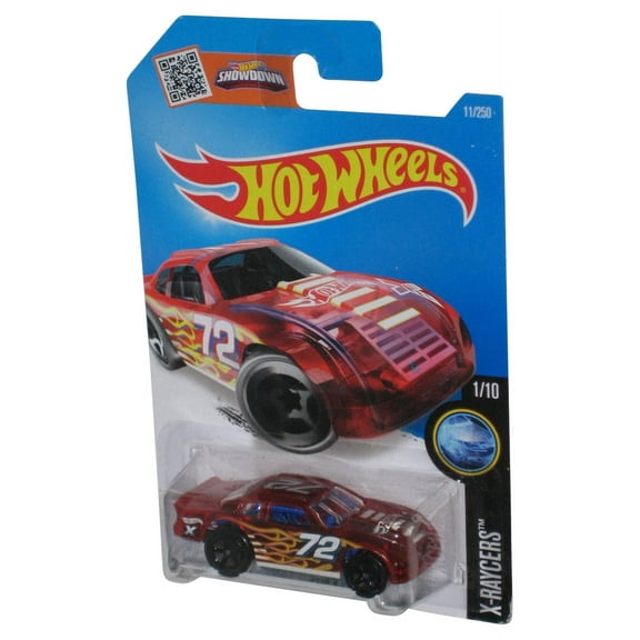 Hot Wheels Showdown X-Raycers 1/10 (2015) Red Toy Car 11/250