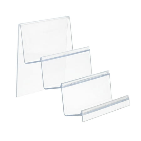 

Acrylic Wallet Display Stand Holder Rack Transparent 5.51 x 8.27 x 6.3 Inch