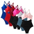 thumbnail image 1 of KYAIGUO Women's One Piece Bikini Swimsuits Slimming Swimwear Plus Bathing Suits, 1 of 8