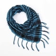 thumbnail image 3 of Yuanlong Womens Scarves Plaid Print Scarf With Fringe Classic Leisure Trendy Business Casual Wear Scarf, 3 of 7