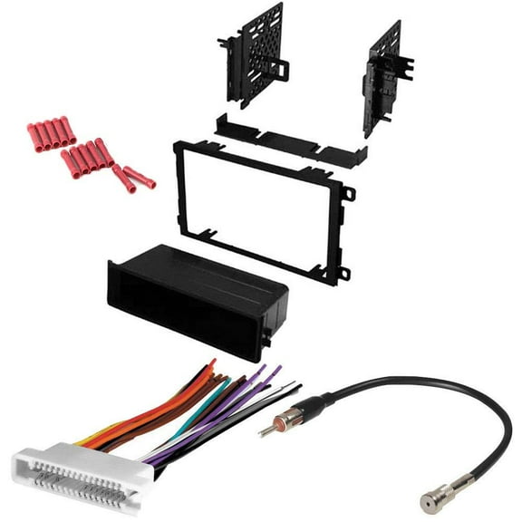 GSKIT110 Car Stereo Installation Kit for 2000-2005 Pontiac Bonneville - in Dash Mounting Kit Black