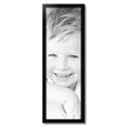 thumbnail image 2 of ArtToFrames 11" x 34" Satin Black Picture Frame, 11x34 inch Black Wood Poster Frame (WOM-1451), 2 of 8