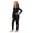 Black, variant on Thermal Underwear for Kids Long Johns Girls Base Layer Top and Bottom Set