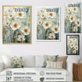 thumbnail image 4 of Designart "Refined Beige Buttercup Field I" Buttercups Floater Framed Canvas Prints, 4 of 5