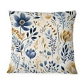 thumbnail image 2 of Designart "Moroccan Botanical Wonder II" Floral Printed Throw Pillow, 2 of 5