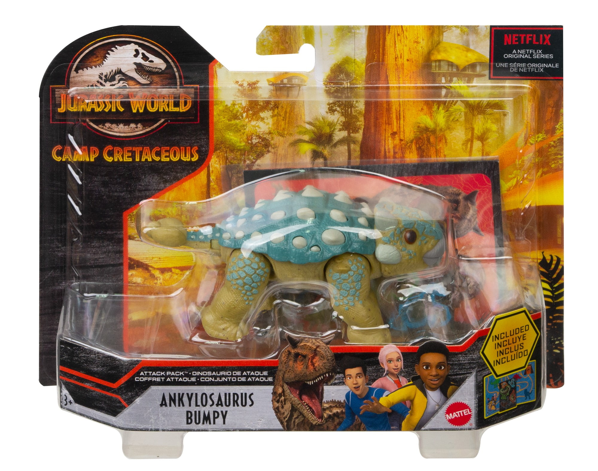 GMP71 for sale online Jurassic World Toys Ankylosaurus Bumpy Camp Cretaceous 4 inch Figurine 