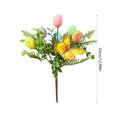 thumbnail image 3 of Qocolhg Easter Picks Faux Foam Easter Egg Picks Decorative Pastel Speckled Artificial Easter Egg Stems for Spring Easter Basket Bouquets Floral Arrangement Table Centerpiece Wreath Clearance, 3 of 6