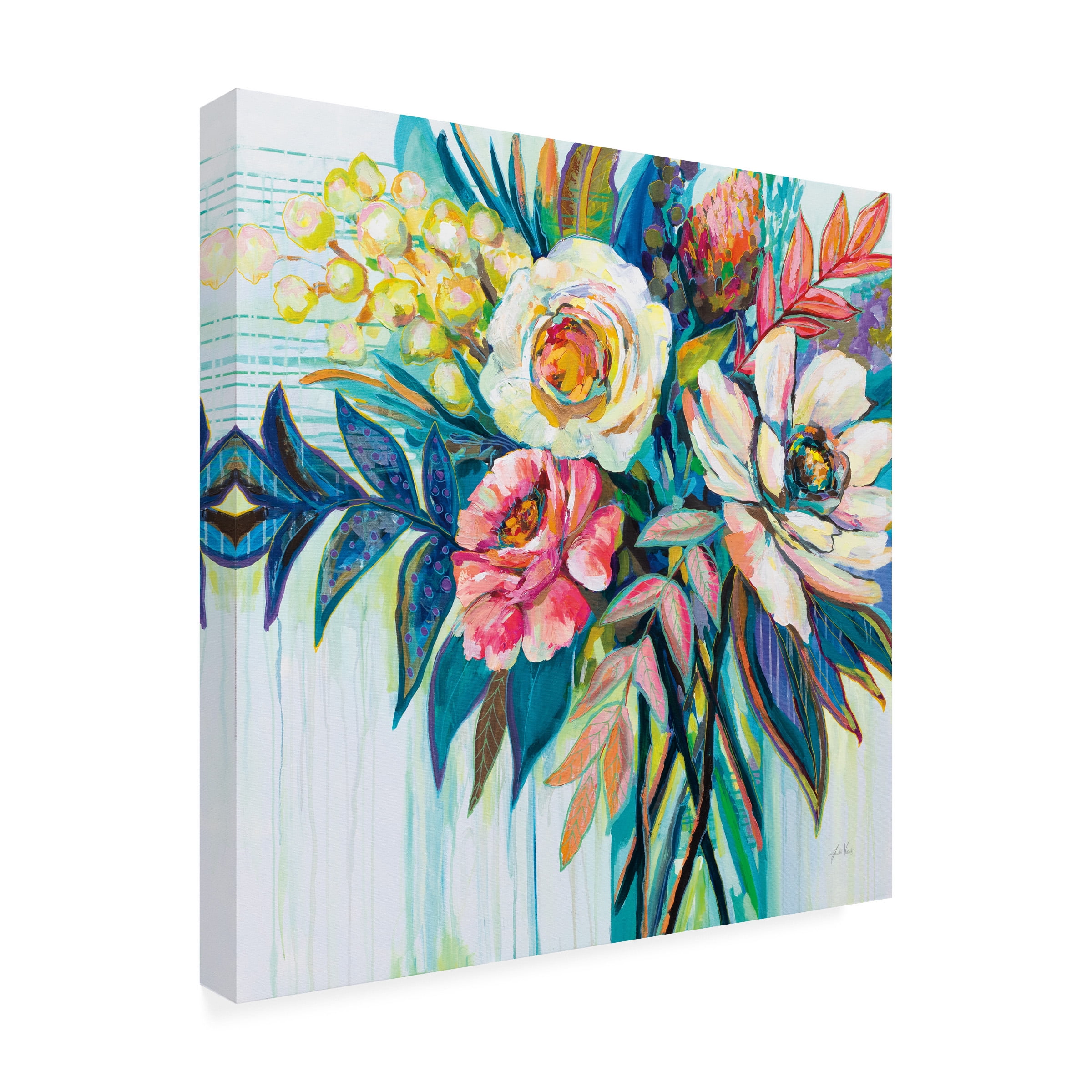 Jeanette Vertentes 'First Date' Canvas Art