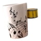 thumbnail image 5 of Taza de cerámica Gloria con diseño de Instrumento Tambor amarillo, 5 of 9