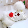 thumbnail image 4 of Ropa Perros Navidad, Suéter Navidad Mascotas, Disfraz Perro Gato de Navidad, Disfraces de Mascota de Navidad de Invierno, Ropa de Mascotas con Temas de Navidad, Ropa para Perros de Invierno, 4 of 5