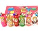 thumbnail image 5 of Hotusi Juego de 12 llaveros con dijes de joyería de moda, llaveros de madera Matryoshka, muñecas rusas, llaveros, regalos decorativos, 5 of 5
