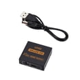 thumbnail image 1 of Répartiteur 4K 3D Compatible HDMI HD 1080P 2 Ports Doubles Répartiteur HDMI Adaptateur 1 Entrée 2 Sorties pour PC DVD Télé, 1 of 6