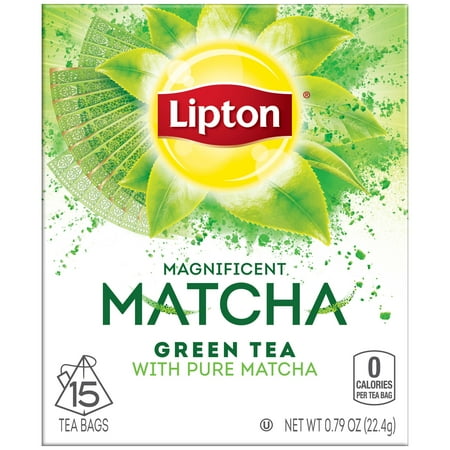 Lipton Pure Matcha Green Tea Bags 15 Ct Lipton Pure Matcha Green Tea Bags 15 Ct