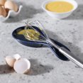 thumbnail image 3 of GDCZ Porcelain Spoon Rest - Large Spoon Holder Utensil Rest for Kitchen Counter Stove Top, Dishwasher Safe (Navy), 3 of 4