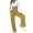 Khaki, variant on RQYYD Women's High Waist Corduroy Pants Solid Wide Leg Workout Trousers with Pocket Brown 3XL