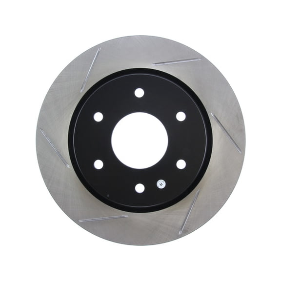 Stop Tech 126.42090SL Brake Rotor Silver E-Coated; Alloy; Single Fits select: 2005-2007 NISSAN TITAN, 2005-2006 NISSAN ARMADA