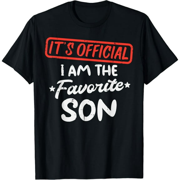 Exquisite and comfortable-Official Favorite Son Funny Family Men Boys Kids Youth Teen T-Shirt