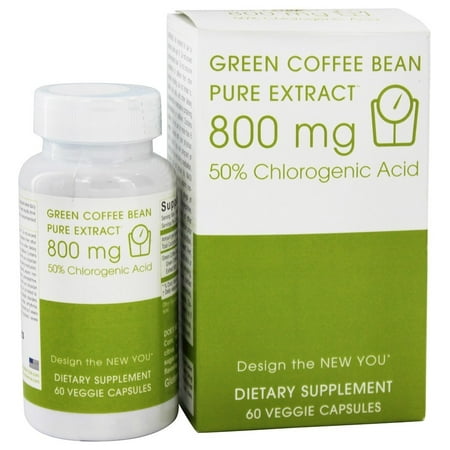 Creative BioScience - Green Coffee Bean Pure Extract 800 mg. - 60 Vegetarian Capsules - Walmart.com
