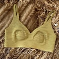 thumbnail image 5 of Sakmal Womens Sports Bras Workout Spaghetti Straps Gym Solid Green Fall Coverage Womens Sports Bras 2XL, 5 of 7
