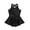 Black, variant on Runhomal Girls Sequins Dance Leotards Jazz Modern Tap Ballet Outfits Clothes Tutu Dress Black 14