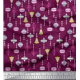 thumbnail image 1 of Soimoi Polyester Crepe Fabric Ornament Home Decor Print Fabric by Yard 52 Inch Wide, 1 of 1
