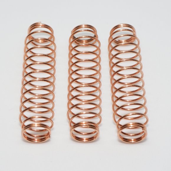 Bach Bundy Valve Spring Trumpet Cornet Flugelhorn - Set of 3 Piston Springs - - TR300 / Bundy 1530 and more