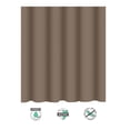thumbnail image 3 of Cortina de Baño Home Creations Chocolate, 3 of 4
